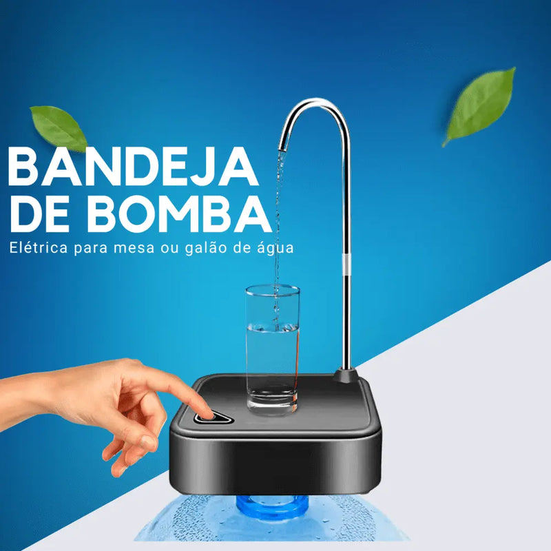 Bomba Para Galão de Água com Base