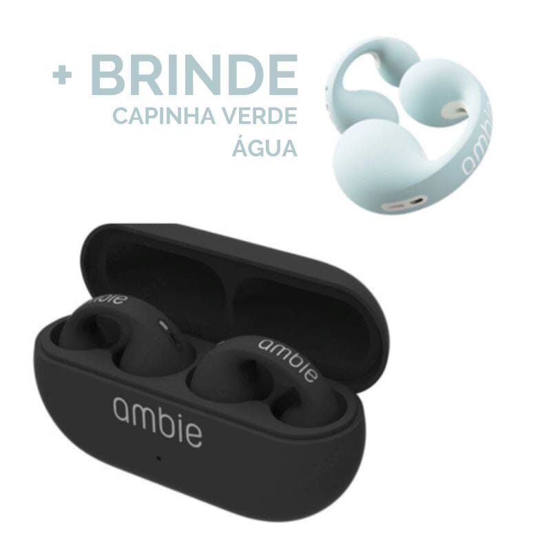 Auscultador de Condução Óssea- Ambie™ (ENVIO EM 48H + BRINDE BALT)